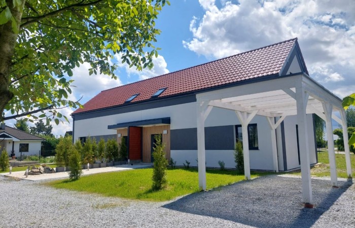 powiat wrocławski, Małuszów, Bliźniak 0% prowizji, 7 min od Bielan,duża działka