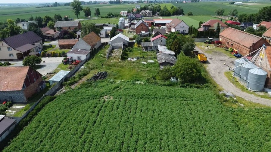 powiat trzebnicki, Przedkowice, Duża działka z domem do rozbiórki lub remontu