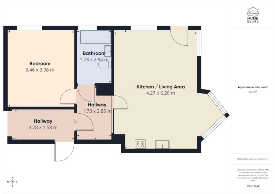 Wrocław, Krzyki, Rodzinna, Przytulne | 2 pokoje | 53m2 | Idealne dla pary |