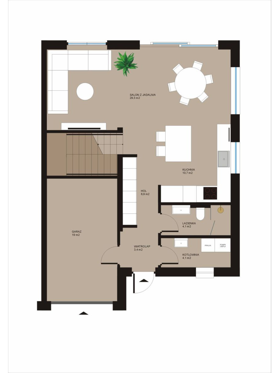 powiat wrocławski, Smolec, Nowoczesna elegancja | Ogród | Dla wymagających