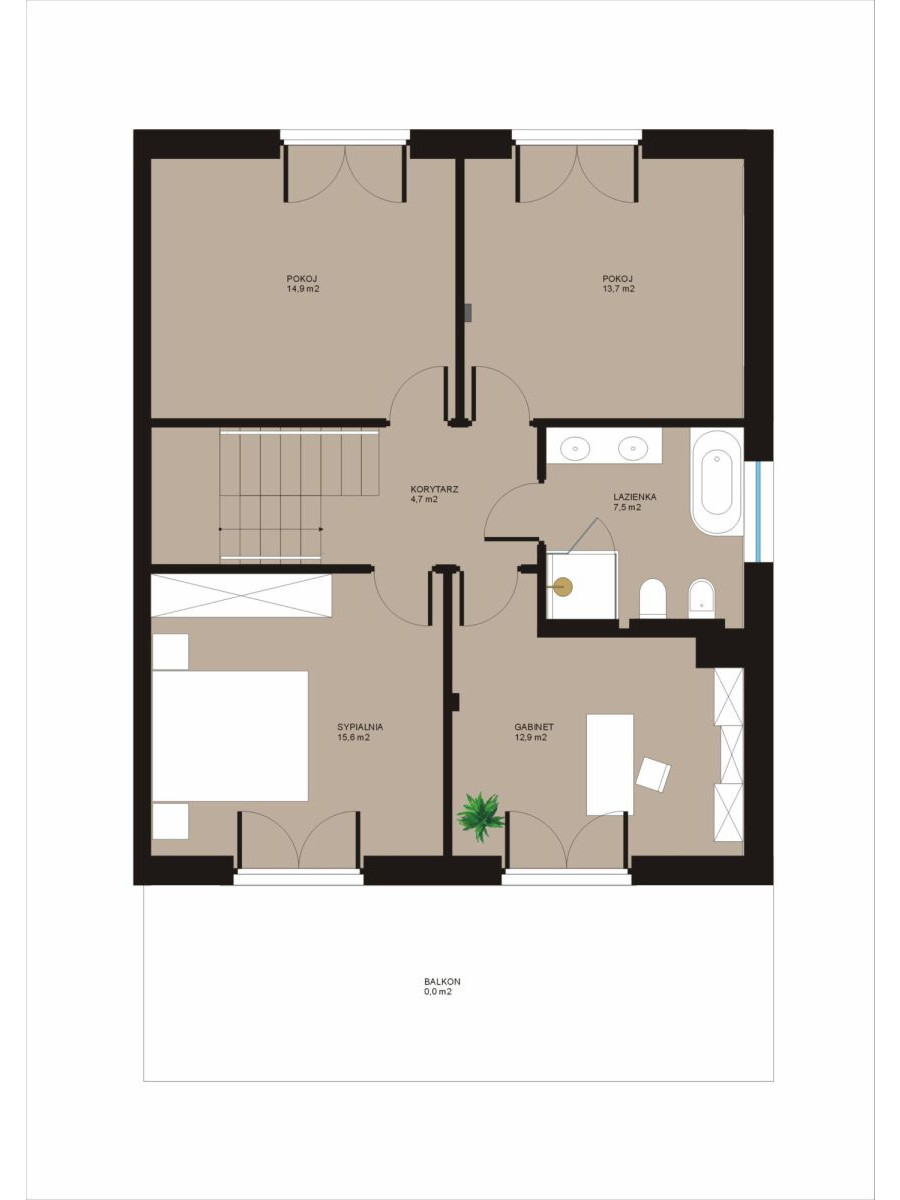 powiat wrocławski, Smolec, Nowoczesna elegancja | Ogród | Dla wymagających