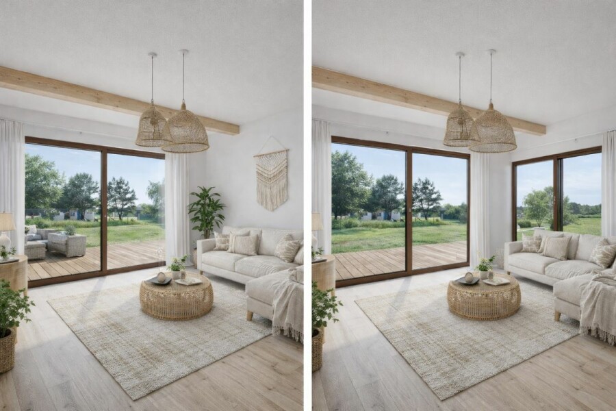 powiat trzebnicki, Złotów, Mały, wiejski domek z widokiem na...CUDOWNE NIC!