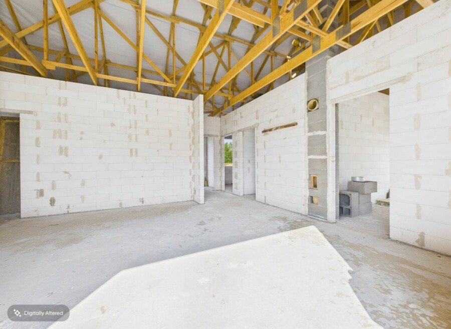 powiat trzebnicki, Złotów, Mały, wiejski domek z widokiem na...CUDOWNE NIC!