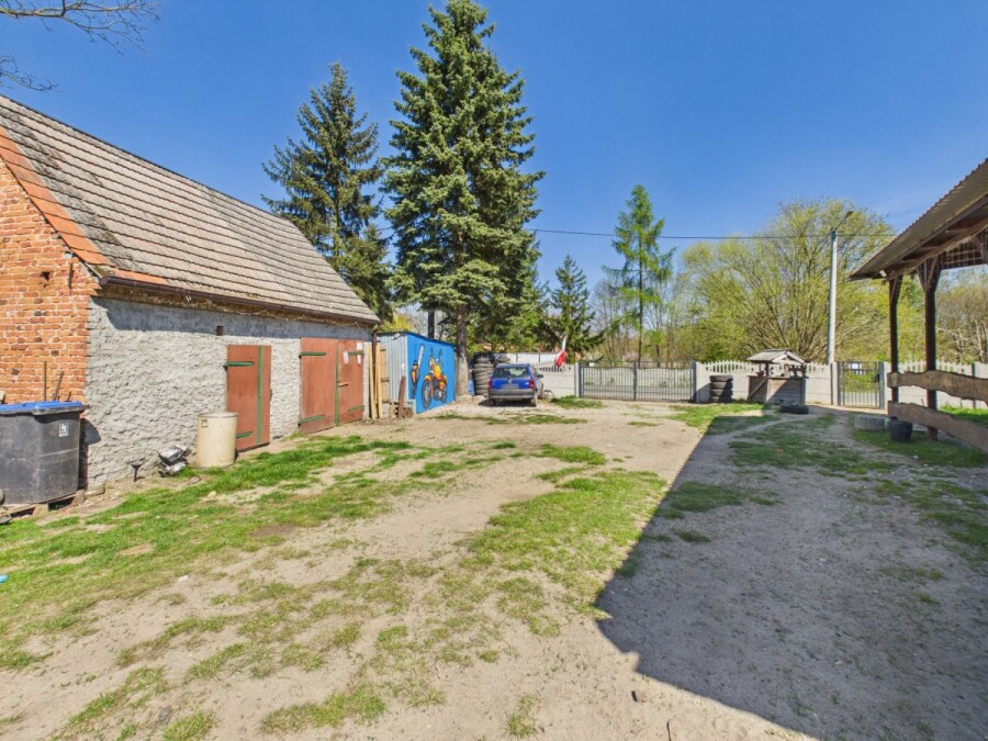powiat trzebnicki, Biedaszków Wielki, Mieszkanie z dużym ogrodem | bezczynszowe | garaż
