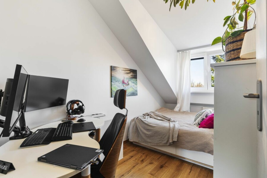 Wrocław, Partynice, Sąsiedzka, Krzyki | 4 pokoje | dwupoziomowe | garaż | balkon
