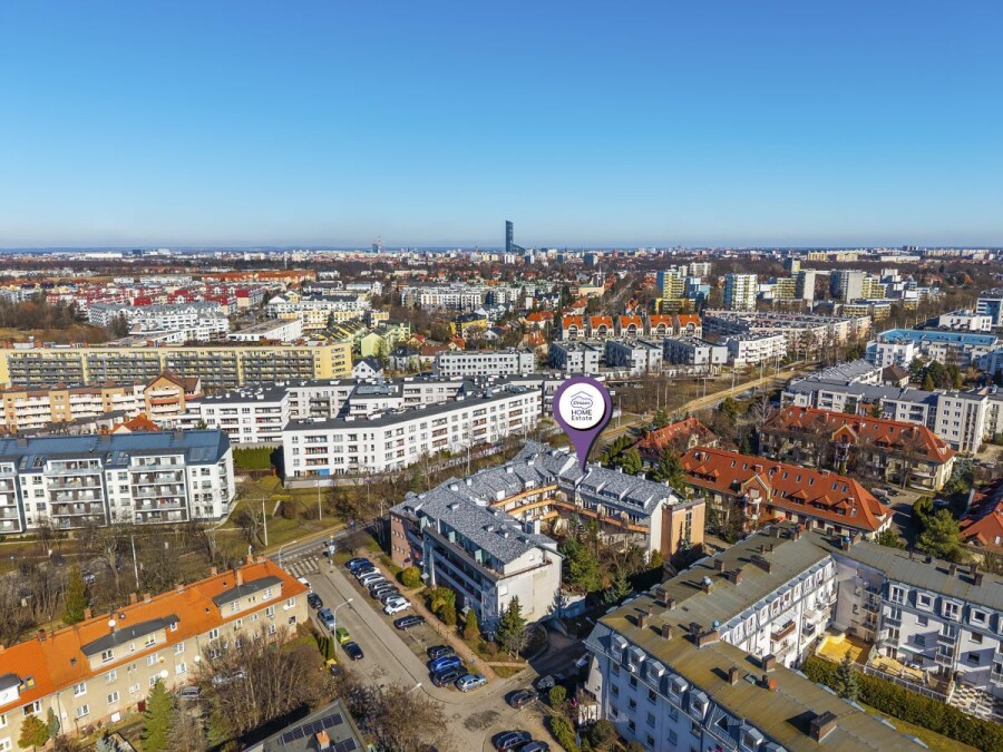 Wrocław, Partynice, Sąsiedzka, Krzyki | 4 pokoje | dwupoziomowe | garaż | balkon