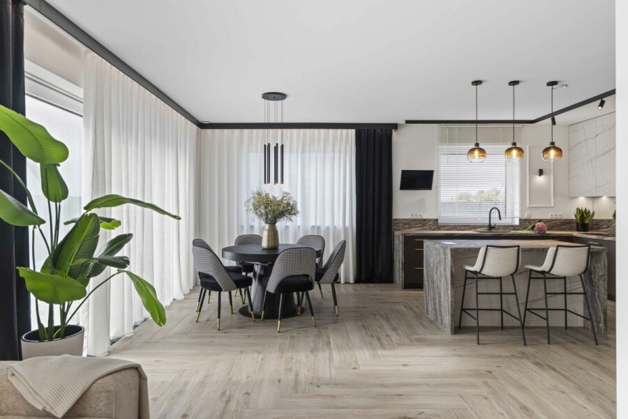 powiat wrocławski, Kębłowice, Nowoczesna elegancja | Ogród | Dla wymagających