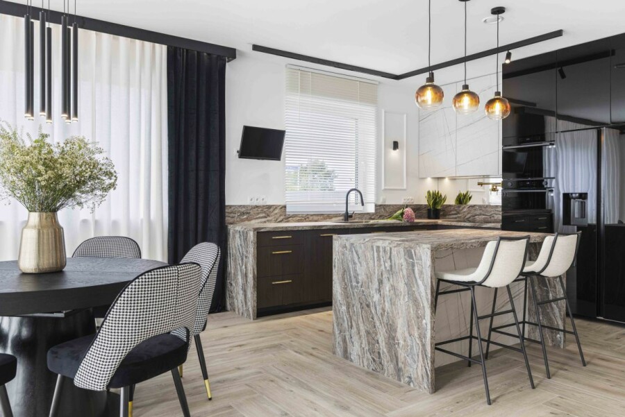 powiat wrocławski, Kębłowice, Nowoczesna elegancja | Ogród | Dla wymagających