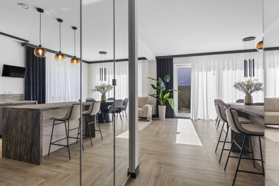 powiat wrocławski, Kębłowice, Nowoczesna elegancja | Ogród | Dla wymagających